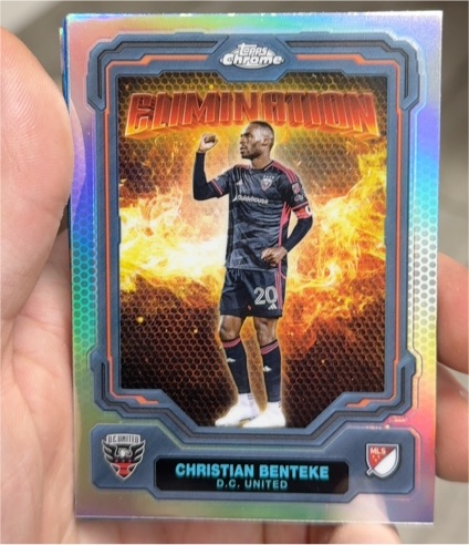2025 Topps Chrome MLS #EL-17 Christian Benteke — front