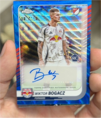 2025 Topps Chrome MLS #CA-WB Wiktor Bogacz — front