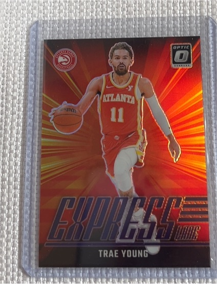 2024-25 Panini Donruss Optic #5 Trae Young Express Lane — front