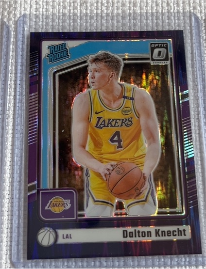 2024-25 Panini Donruss Optic #256 Dalton Knecht — front