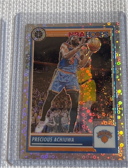2023-24 Panini NBA Hoops Premium Stock #176 Precious Achiuwa — front