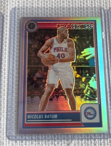 2023-24 Panini NBA Hoops Premium Stock #30 Nicolas Batum — front