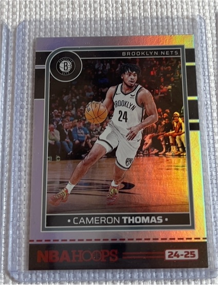 2024-25 Panini NBA Hoops #36 Cameron Thomas — front