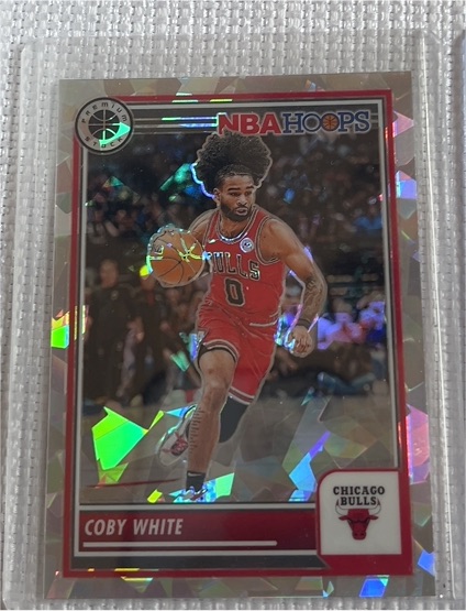 2023-24 Panini NBA Hoops Premium Stock #278 Coby White — front