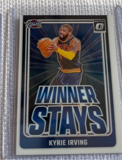 2024-25 Donruss Optic #10 Kyrie Irving Winner Stays — front