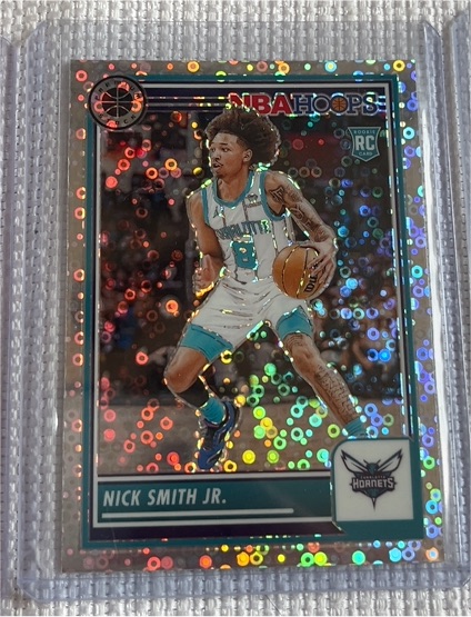 2023-24 Panini NBA Hoops Premium Stock #31 Nick Smith Jr. — front
