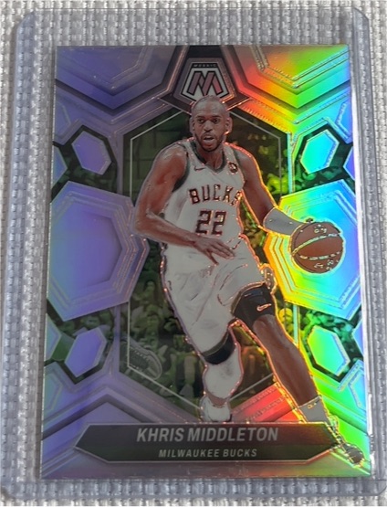 2023-24 Panini Mosaic #59 Khris Middleton — front