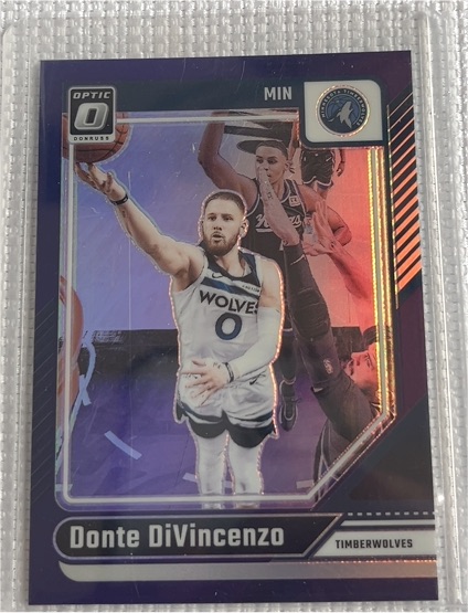 2024-25 Donruss Optic #137 Donte DiVincenzo — front