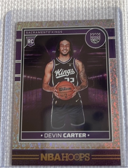 2024-25 Panini NBA Hoops #243 Devin Carter — front