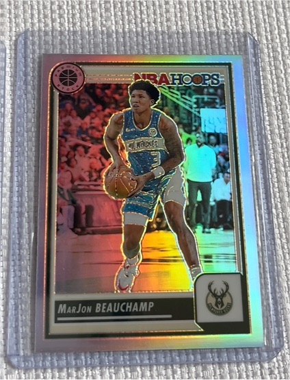 2023-24 Panini NBA Hoops Premium Stock #146 MarJon Beauchamp — front