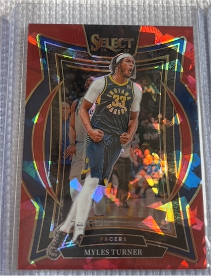 2024-25 Panini Select #4 Myles Turner — front