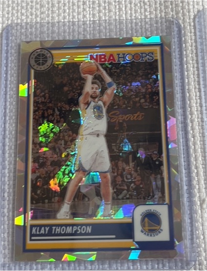 2023-24 Panini NBA Hoops Premium Stock #255 Klay Thompson — front
