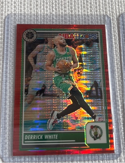 2023-24 Panini NBA Hoops Premium Stock #159 Derrick White — front