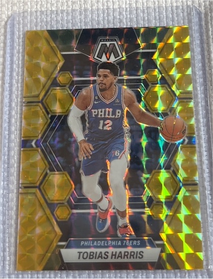 2022-23 Panini Mosaic #28 Tobias Harris — front