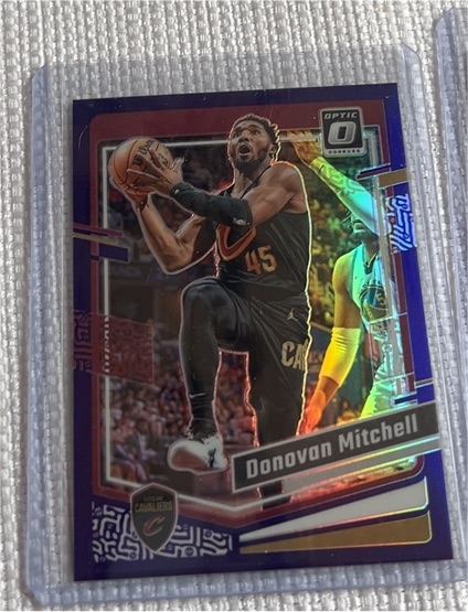 2023-24 Panini Donruss Optic #26 Donovan Mitchell — front