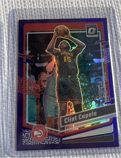 2023-24 Panini Donruss Optic #5 Clint Capela — front
