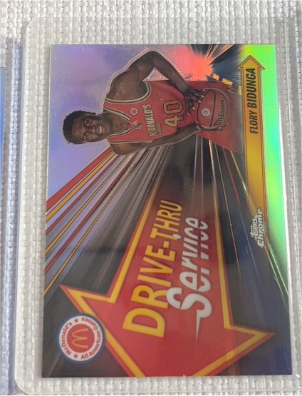 2024 Topps Chrome McDonald's #DTS-FLB Flory Bidunga — front