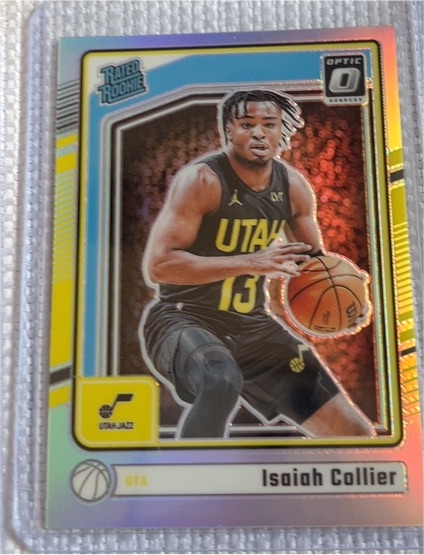 2024-25 Panini Donruss Optic #295 Isaiah Collier — front