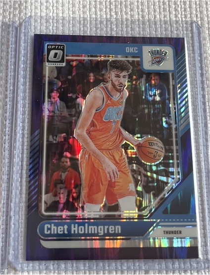 2024-25 Panini Donruss Optic #23 Chet Holmgren — front