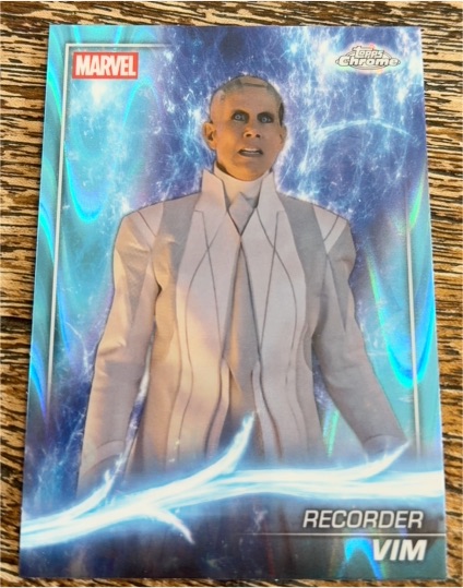 2025 Topps Chrome Marvel Studios #151 Recorder Vim — front