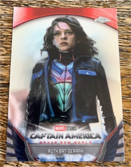 2025 Topps Chrome Marvel Studios Captain America #BNW-7 Ruth Bat-Seraph — front