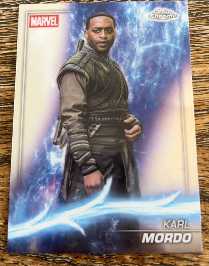 2025 Topps Chrome Marvel Studios #69 Karl Mordo — front