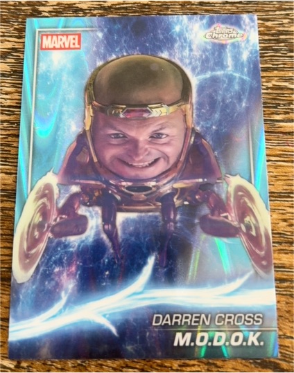 2025 Topps Chrome Marvel Studios #147 Darren Cross M.O.D.O.K. — front