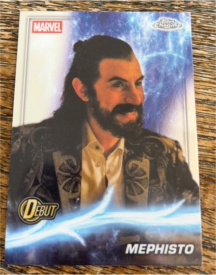 2025 Topps Chrome Marvel Studios #193 Mephisto — front