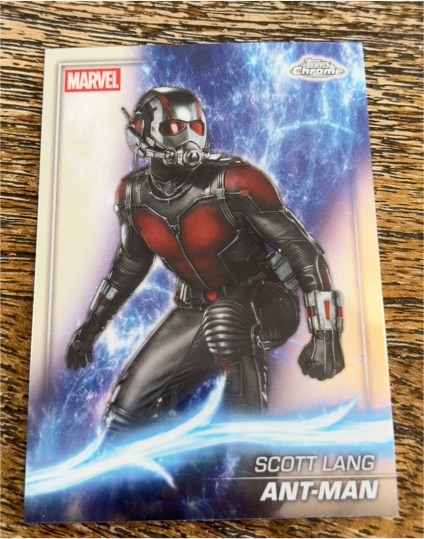 2025 Topps Chrome Marvel Studios #57 Scott Lang Ant-Man — front