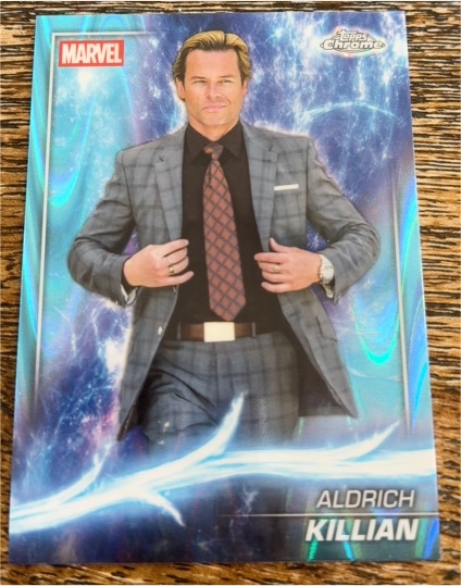 2025 Topps Chrome Marvel Studios #33 Aldrich Killian — front
