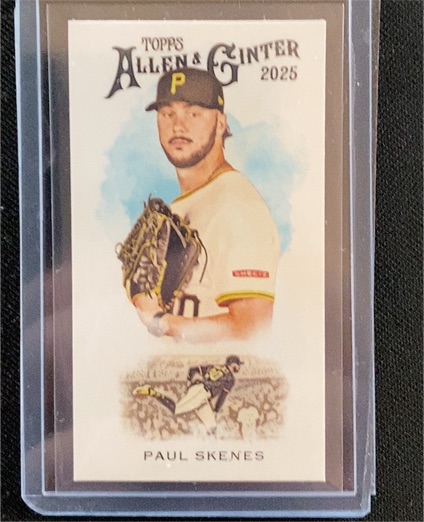 2025 Topps Allen & Ginter #N222-13 Paul Skenes — front