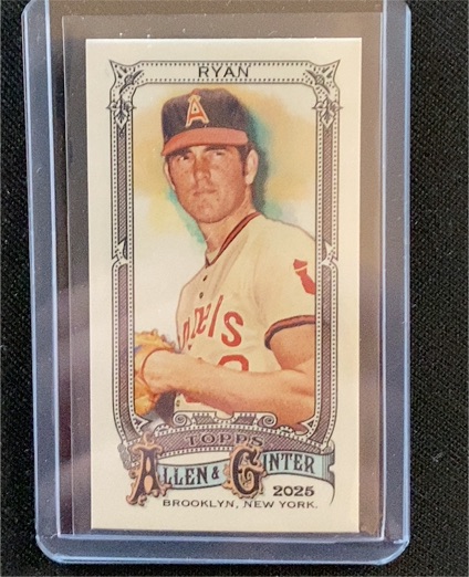 2025 Topps Allen & Ginter Mini #63 Nolan Ryan — front