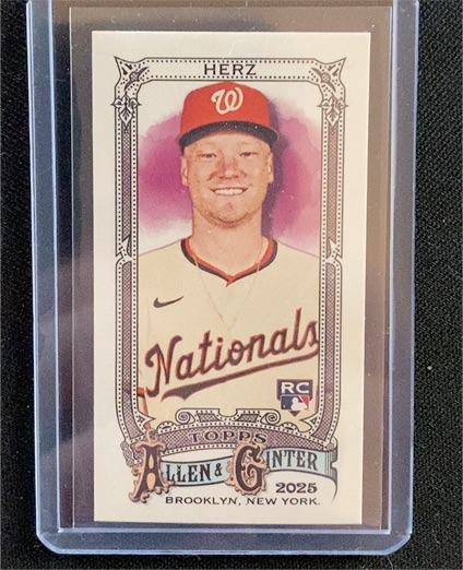 2025 Topps Allen & Ginter #237 DJ Herz — front