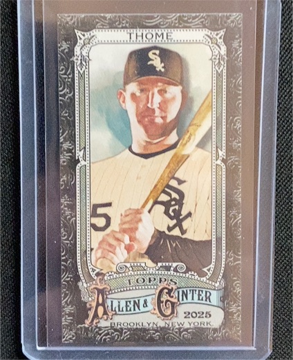 2025 Topps Allen & Ginter #347 Jim Thome — front