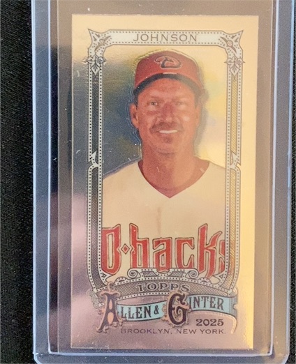 2025 Topps Allen & Ginter Chrome Mini #4 Randy Johnson — front