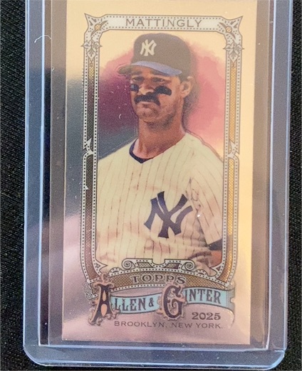 2025 Topps Allen & Ginter #173 Don Mattingly — front