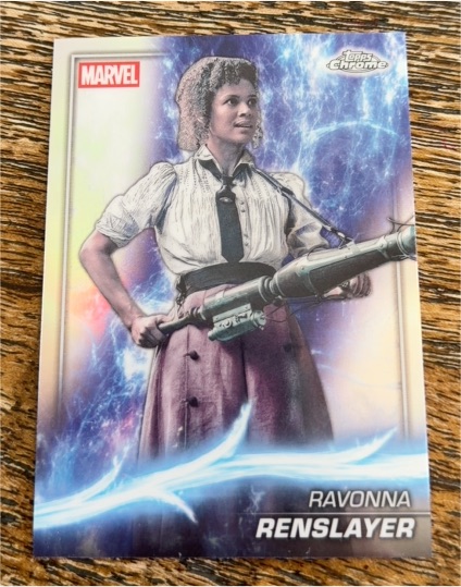 2025 Topps Chrome Marvel Studios #106 Ravonna Renslayer — front
