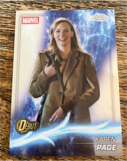 2025 Topps Marvel Studios Chrome #180 Karen Page — front