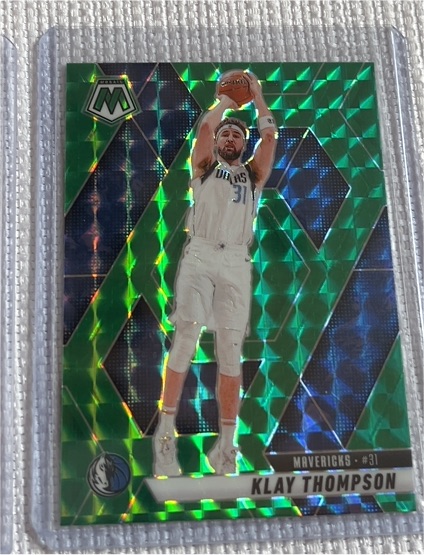 2024-25 Panini Mosaic #16 Klay Thompson — front