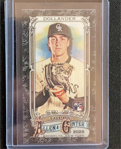 2025 Topps Allen & Ginter #217 Chase Dollander — front