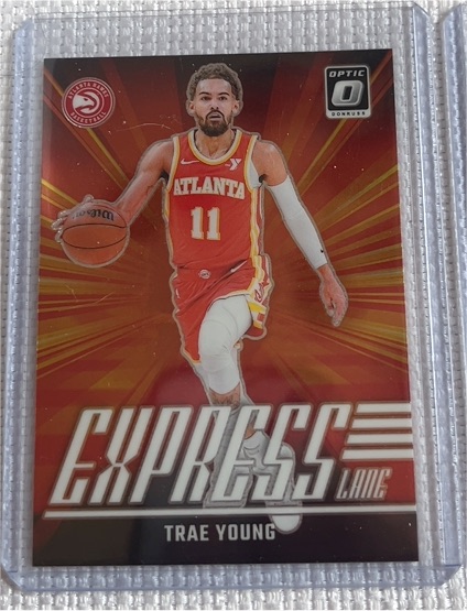 2024-25 Panini Donruss Optic #5 Trae Young Express Lane — front