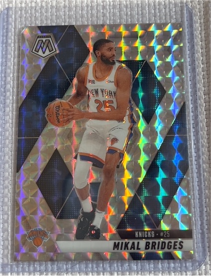 2024-25 Panini Mosaic #41 Mikal Bridges — front