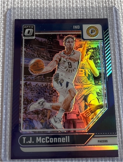 2024-25 Donruss Optic #67 T.J. McConnell — front