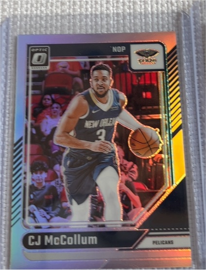 2024-25 Panini Donruss Optic #53 CJ McCollum — front