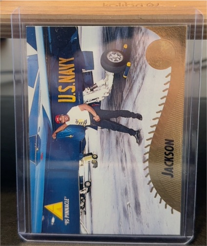 1995 Pinnacle #208 Bo Jackson — front