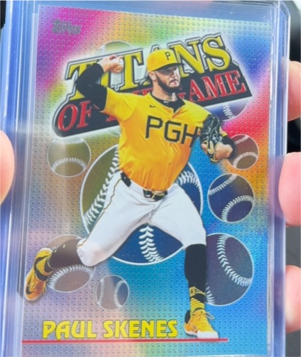 2026 Topps Series 1 #TOG-14 Paul Skenes Titans of the Game — front