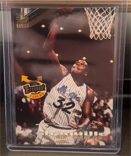 1993-94 Topps Stadium Club Frequent Flyers #358 Shaquille O'Neal — front
