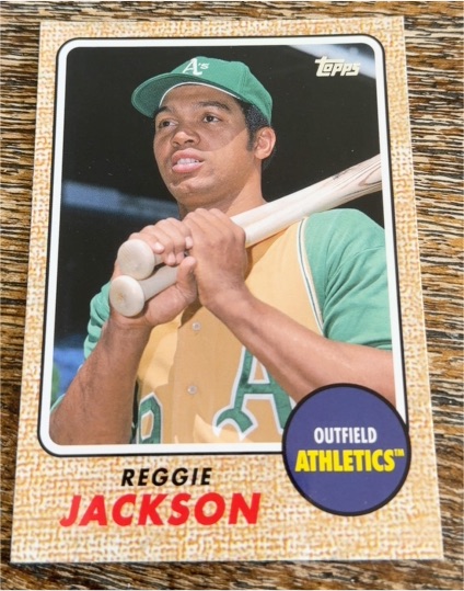 2021 Topps Update #CNW-1 Reggie Jackson — front