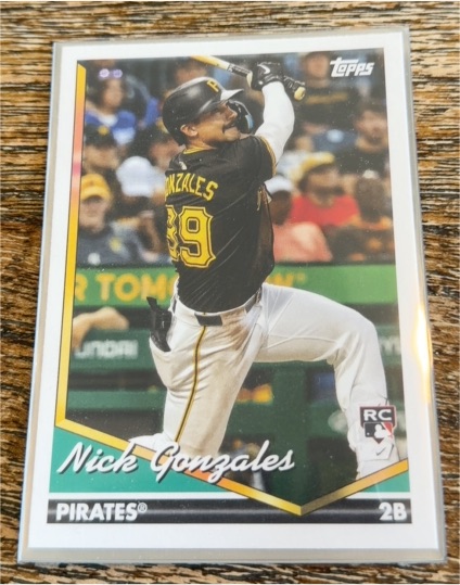 2024 Topps Archives #227 Nick Gonzales — front