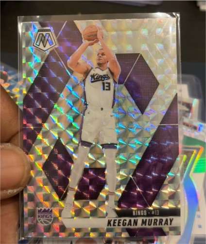 2024-25 Panini Mosaic #57 Keegan Murray — front
